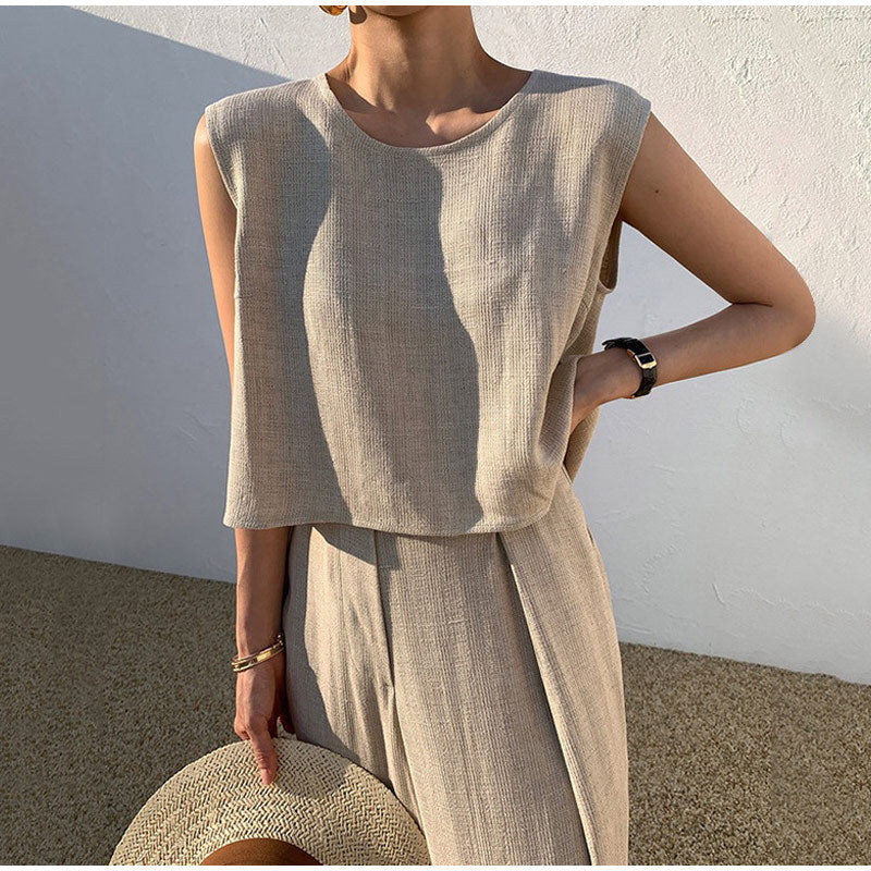 Linen Summer Outfit Women – Airy Stylish Set for Warm Weather