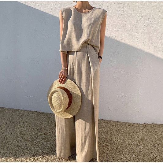 Linen Summer Outfit Women – Airy Stylish Set for Warm Weather