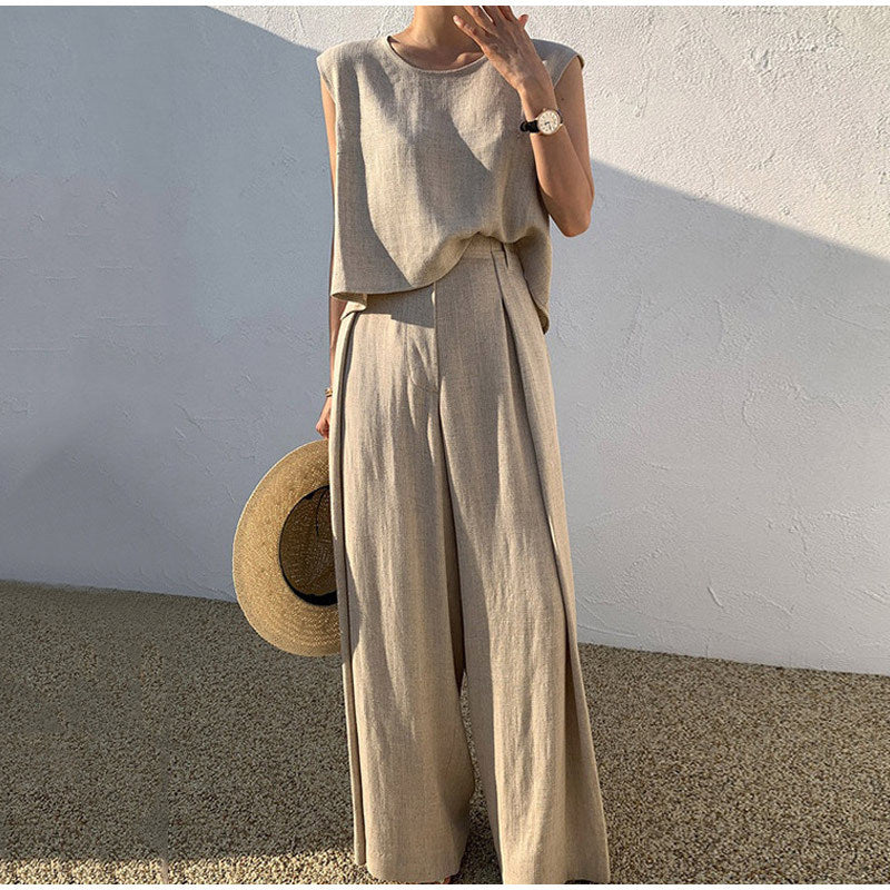 Linen Summer Outfit Women – Airy Stylish Set for Warm Weather