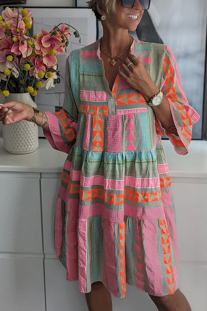 Bohemian Dress Women – Flowing Comfortable Chic Summer Dress