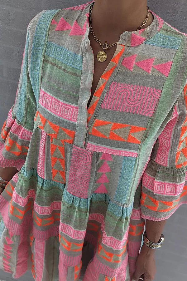 Bohemian Dress Women – Flowing Comfortable Chic Summer Dress