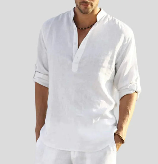 Men's Linen Shirt – Stylish Summer Casual Wear for Special Occasions