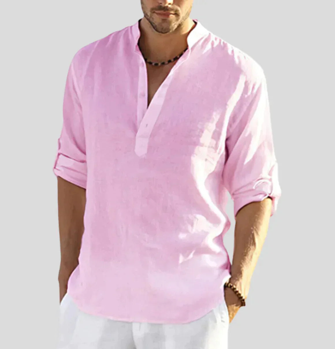 Men's Linen Shirt – Stylish Summer Casual Wear for Special Occasions