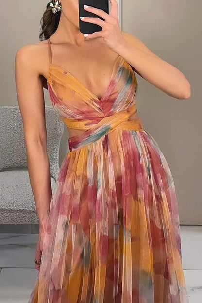 Floral Print Dress – Elegant Special Occasion Dress for Women