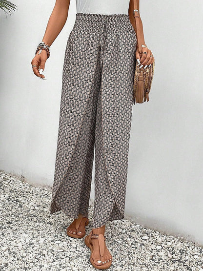 Women's Casual Pants – Elastic Waist Drawstring Comfort Fit