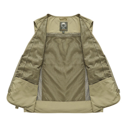 Lightweight Women's Vest – Casual Summer Vest with Pockets