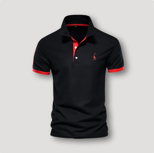 Men's Polo Shirt – Short Sleeve Casual Tee for Summer Comfort