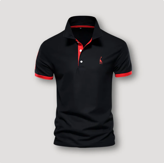 Men's Polo Shirt – Short Sleeve Casual Tee for Summer Comfort