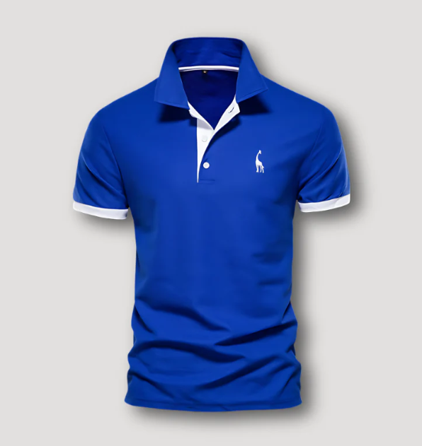 Men's Polo Shirt – Short Sleeve Casual Tee for Summer Comfort