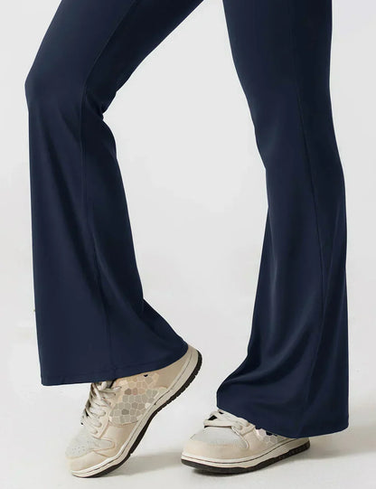 Women's Jumpsuit – Elegant Flared V-back Party Outfit