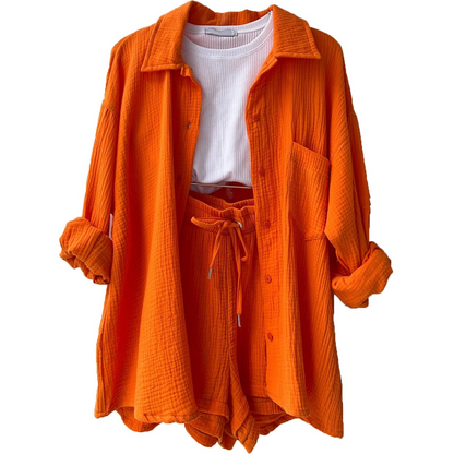 Elegant Jumpsuit Women – Cotton Festive Outfit for Special Occasions
