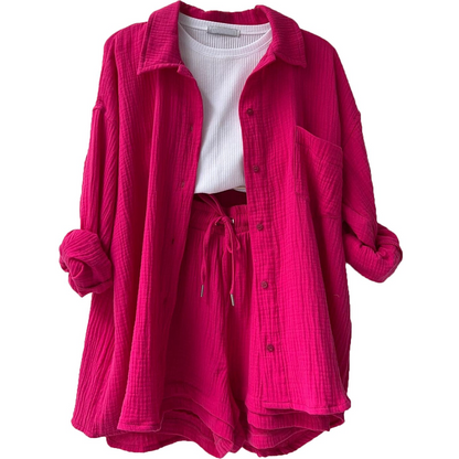 Elegant Jumpsuit Women – Cotton Festive Outfit for Special Occasions