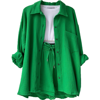 Elegant Jumpsuit Women – Cotton Festive Outfit for Special Occasions