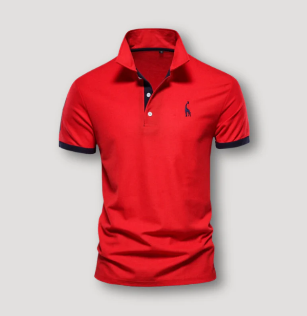 Men's Polo Shirt – Short Sleeve Casual Tee for Summer Comfort
