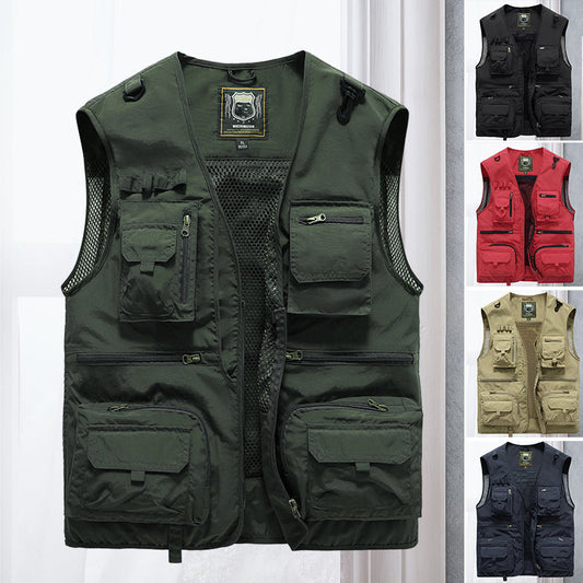 Lightweight Women's Vest – Casual Summer Vest with Pockets