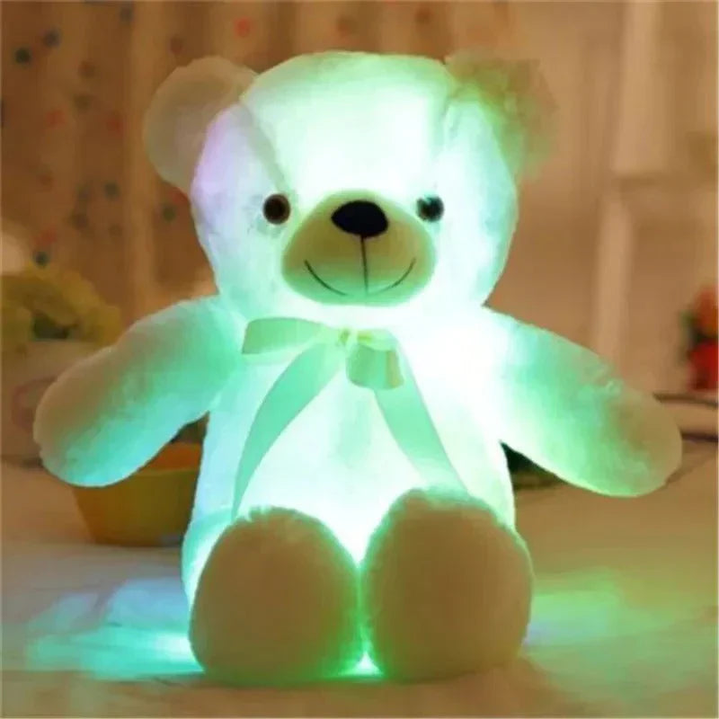 LED Plush Bear Colorful Light-Up Stuffed Animal