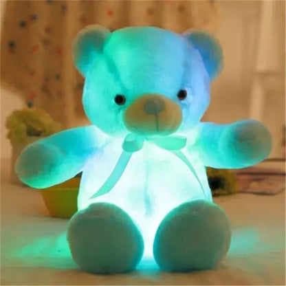 LED Plush Bear Colorful Light-Up Stuffed Animal