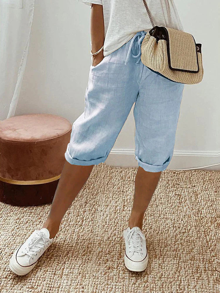 Women's Cotton Shorts – Breathable Summer Shorts for Comfort and Style