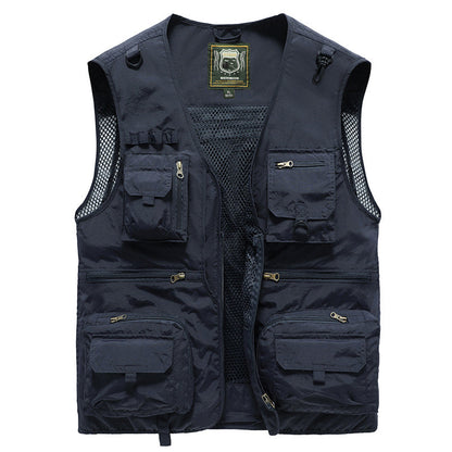 Lightweight Women's Vest – Casual Summer Vest with Pockets