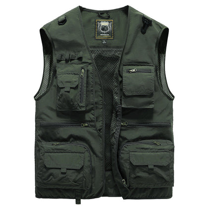 Lightweight Women's Vest – Casual Summer Vest with Pockets