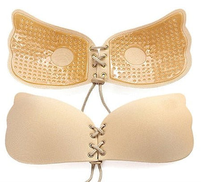 Adhesive Push-Up Bra – Backless Invisible Bra for Dresses