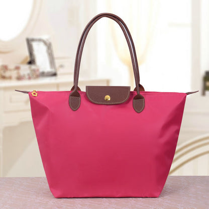Leather Shoulder Bag – Stylish Oxford Design for Daily Use and Outings
