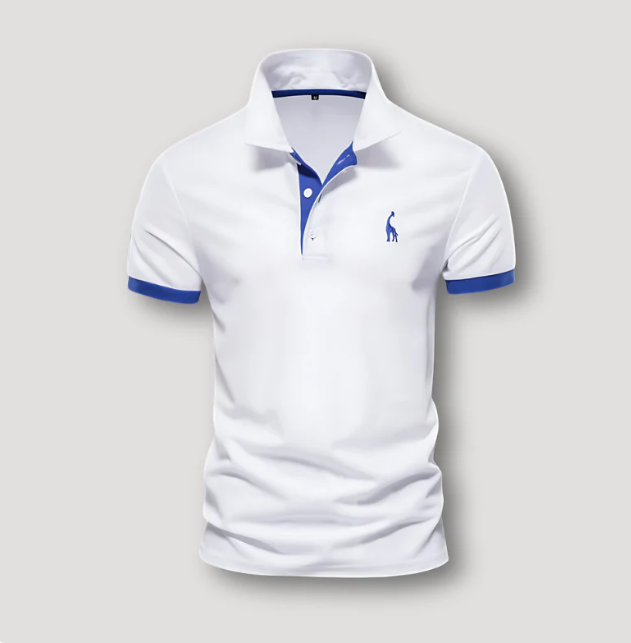 Men's Polo Shirt – Short Sleeve Casual Tee for Summer Comfort